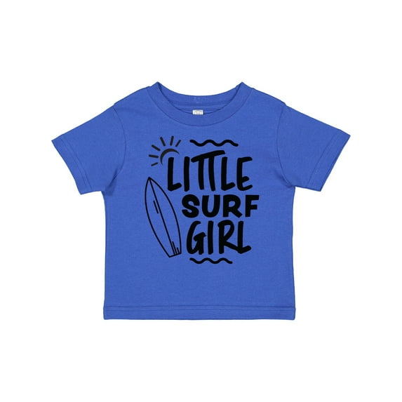 Inktastic Little Surf Girl with Surfboard Girls Toddler T-Shirt