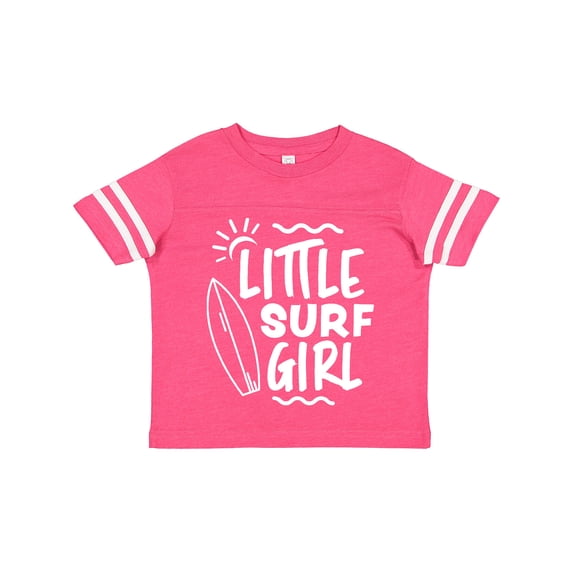 Inktastic Little Surf Girl with Surfboard Girls Toddler T-Shirt