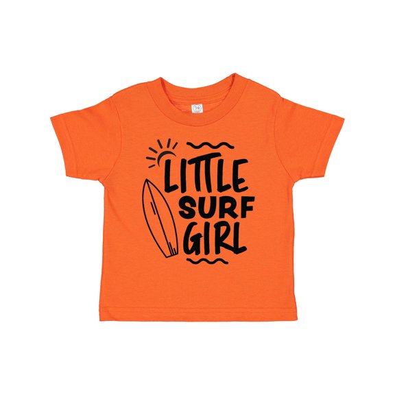 Inktastic Little Surf Girl with Surfboard Girls Toddler T-Shirt
