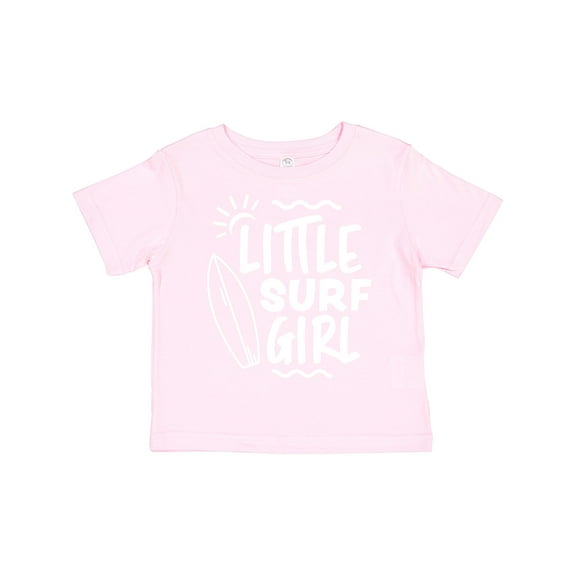 Inktastic Little Surf Girl with Surfboard Girls Toddler T-Shirt
