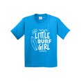 thumbnail image 1 of Inktastic Little Surf Girl with Surfboard Youth T-Shirt, 1 of 5