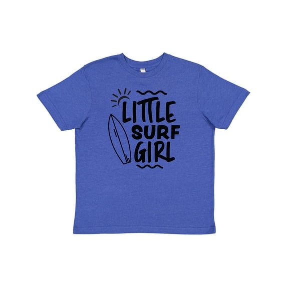 Inktastic Little Surf Girl with Surfboard Youth T-Shirt