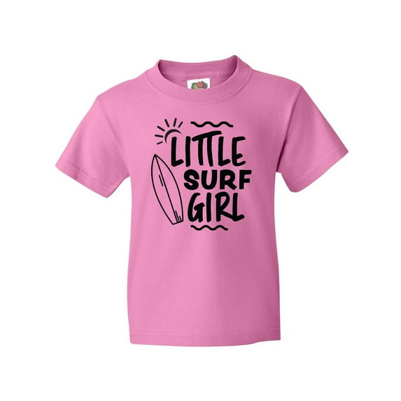 Inktastic Little Surf Girl with Surfboard Youth T-Shirt