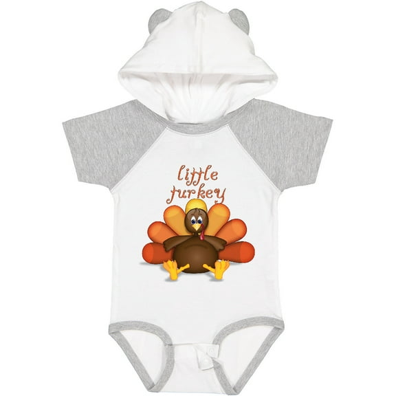 Inktastic Little Turkey Boys or Girls Baby Bodysuit