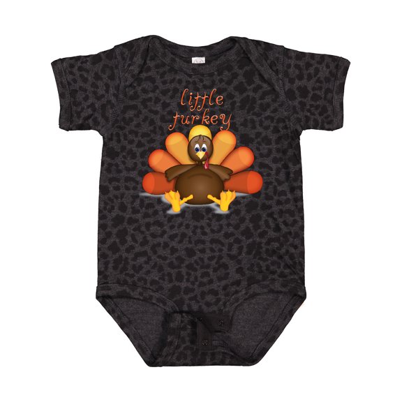 Inktastic Little Turkey Boys or Girls Baby Bodysuit