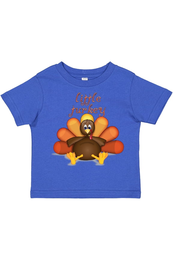 Little Turkey Boys or Girls Toddler T-Shirt