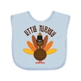 thumbnail image 1 of Inktastic Little Turkey Thanksgiving Boys or Girls Baby Bib, 1 of 4