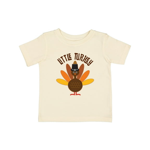 Inktastic Little Turkey Thanksgiving Boys or Girls Baby T-Shirt