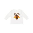 thumbnail image 1 of Inktastic Little Turkey Thanksgiving Boys or Girls Long Sleeve Toddler T-Shirt, 1 of 5