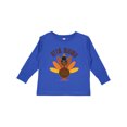 thumbnail image 1 of Inktastic Little Turkey Thanksgiving Boys or Girls Long Sleeve Toddler T-Shirt, 1 of 5