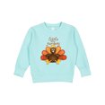 thumbnail image 1 of Inktastic Little Turkey Toddler Sweatshirt, 1 of 4