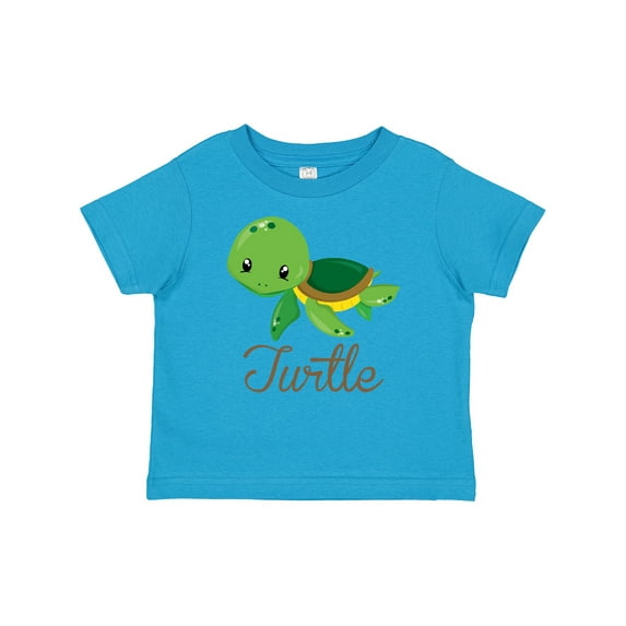 Inktastic Little Turtle Boys or Girls Baby T-Shirt