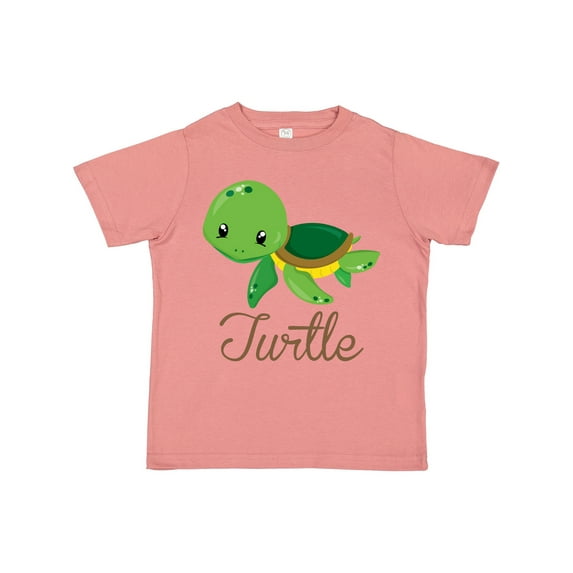 Inktastic Little Turtle Boys or Girls Toddler T-Shirt