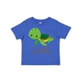 thumbnail image 1 of Inktastic Little Turtle Boys or Girls Toddler T-Shirt, 1 of 5