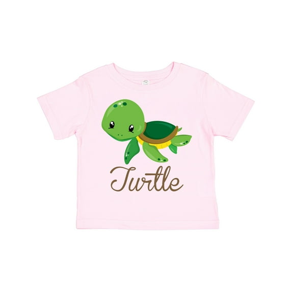 Inktastic Little Turtle Boys or Girls Toddler T-Shirt