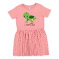 thumbnail image 1 of Inktastic Little Turtle Girls Toddler Dress, 1 of 5