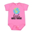thumbnail image 1 of Inktastic Little World Traveler Boys or Girls Baby Bodysuit, 1 of 5
