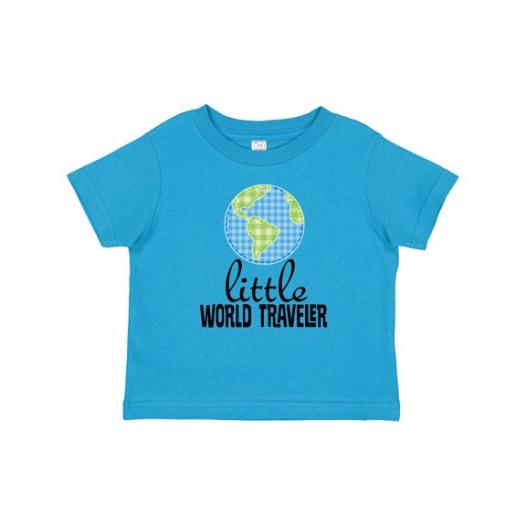 Inktastic Little World Traveler Boys or Girls Baby T-Shirt