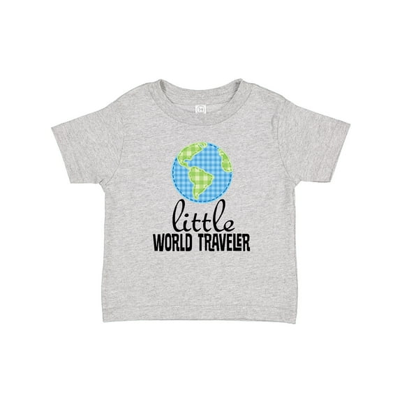 Inktastic Little World Traveler Boys or Girls Baby T-Shirt