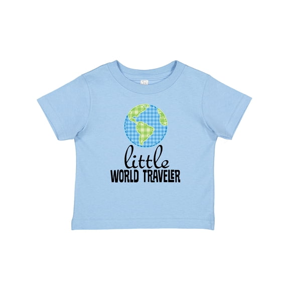 Inktastic Little World Traveler Boys or Girls Baby T-Shirt