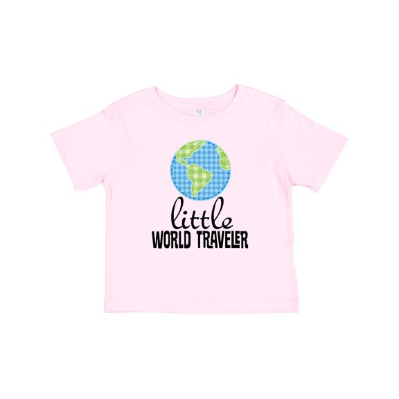 Inktastic Little World Traveler Boys or Girls Baby T-Shirt
