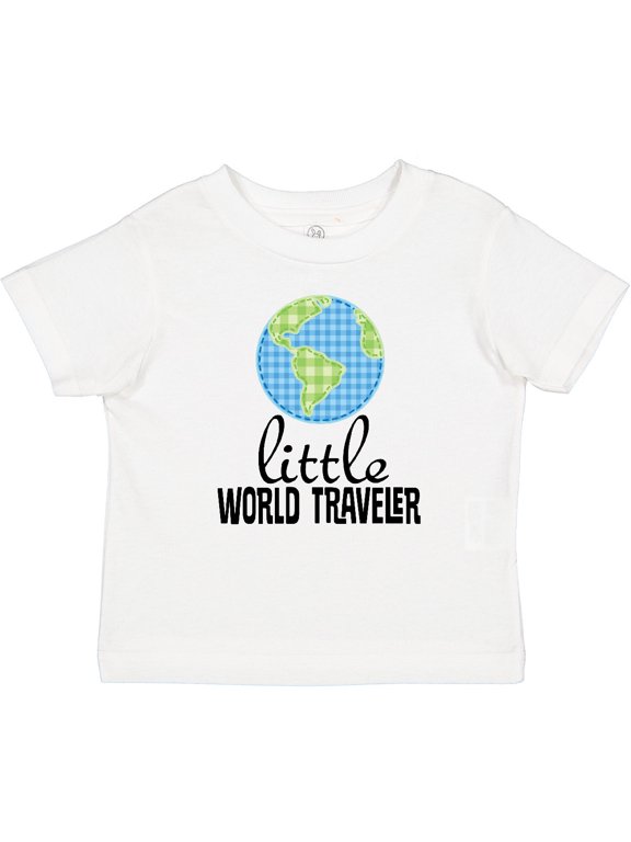 Little World Traveler Boys or Girls Baby T-Shirt
