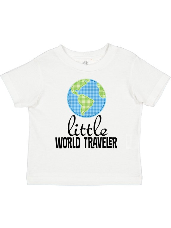 Little World Traveler Boys or Girls Toddler T-Shirt