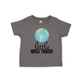 thumbnail image 1 of Inktastic Little World Traveler Boys or Girls Toddler T-Shirt, 1 of 5