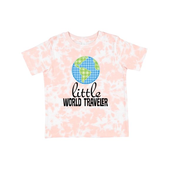 Inktastic Little World Traveler Boys or Girls Toddler T-Shirt