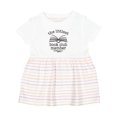 thumbnail image 1 of Inktastic Littlest Book Club Member Baby Reading Girls Baby Dress, 1 of 5