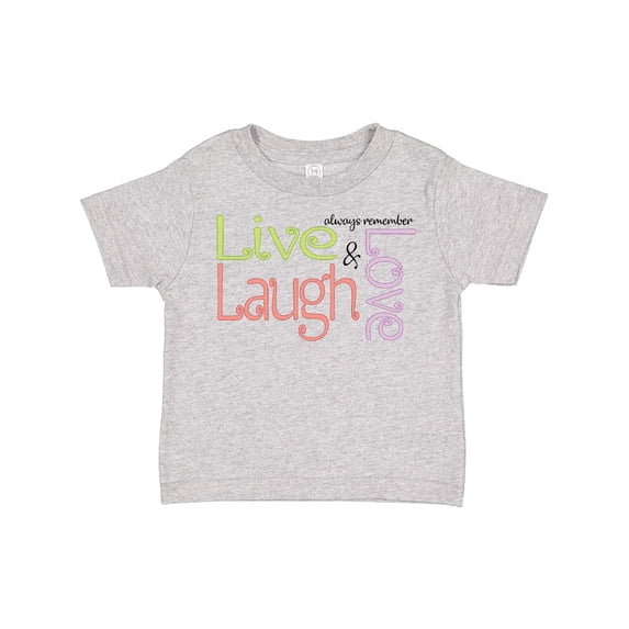 Inktastic Live, Laugh, Love Boys Toddler T-Shirt