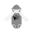 thumbnail image 1 of Inktastic Live Like Someone Left the Gate Open Horse Silhouette Boys or Girls Long Sleeve Baby Bodysuit, 1 of 5