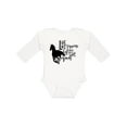 thumbnail image 1 of Inktastic Live Like Someone Left the Gate Open Horse Silhouette Boys or Girls Long Sleeve Baby Bodysuit, 1 of 5