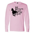 thumbnail image 1 of Inktastic Live Like Someone Left the Gate Open Horse Silhouette Long Sleeve T-Shirt, 1 of 5