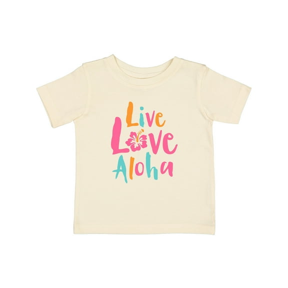 Inktastic Live Love Aloha Boys or Girls Baby T-Shirt