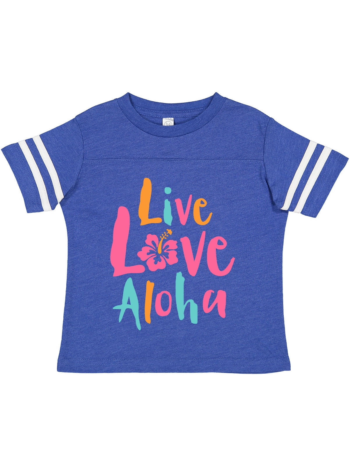 Inktastic Live Love Aloha Boys or Girls Toddler T-Shirt - Walmart.com