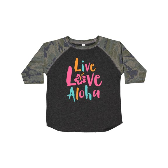 Inktastic Live Love Aloha Boys or Girls Toddler T-Shirt