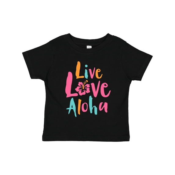 Inktastic Live Love Aloha Boys or Girls Toddler T-Shirt