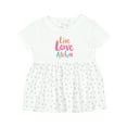 thumbnail image 1 of Inktastic Live Love Aloha Girls Baby Dress, 1 of 5