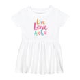 thumbnail image 1 of Inktastic Live Love Aloha Girls Baby Dress, 1 of 5