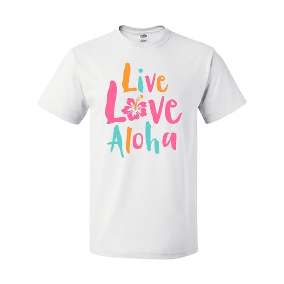 Inktastic Live Love Aloha T-Shirt