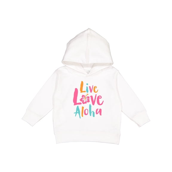 Inktastic Live Love Aloha Toddler Hoodie