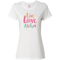 thumbnail image 1 of Inktastic Live Love Aloha Women's T-Shirt, 1 of 5