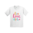 thumbnail image 1 of Inktastic Live Love Aloha Youth T-Shirt, 1 of 5