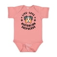 thumbnail image 1 of Inktastic Live Love Australian Shepherds Boys or Girls Baby Bodysuit, 1 of 5
