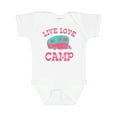 thumbnail image 1 of Inktastic Live Love Camp Rv Girls Baby Bodysuit, 1 of 5