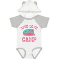 thumbnail image 1 of Inktastic Live Love Camp Rv Girls Baby Bodysuit, 1 of 5
