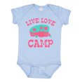thumbnail image 1 of Inktastic Live Love Camp Rv Girls Baby Bodysuit, 1 of 5