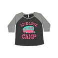 thumbnail image 1 of Inktastic Live Love Camp RV Women's Plus Size T-Shirt, 1 of 5