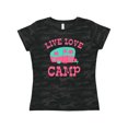 thumbnail image 1 of Inktastic Live Love Camp RV Women's T-Shirt, 1 of 5